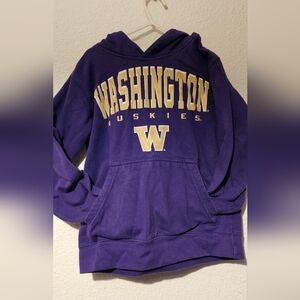 Washington Huskies Purple Kids Hoodie